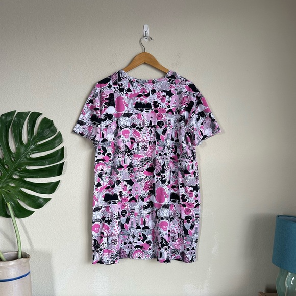 NooWorks Howell Print T-Shirt Dress - Picture 10 of 14